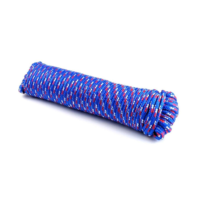 Cuerda poliester 12mm dakota negra/azul (100 metros) - Ferretería